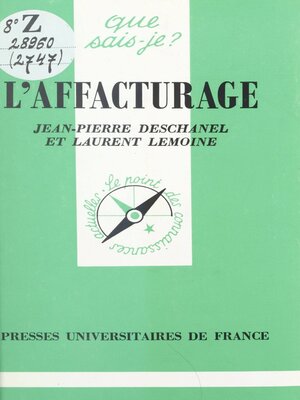 cover image of L'affacturage